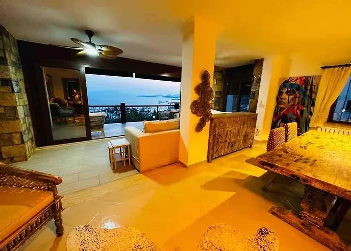 Deniz Manzarali Tas Bodrum