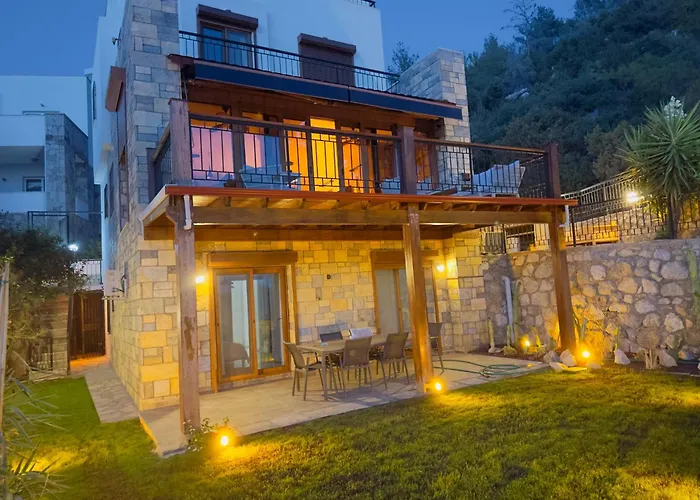 Deniz Manzarali Tas Βίλα *