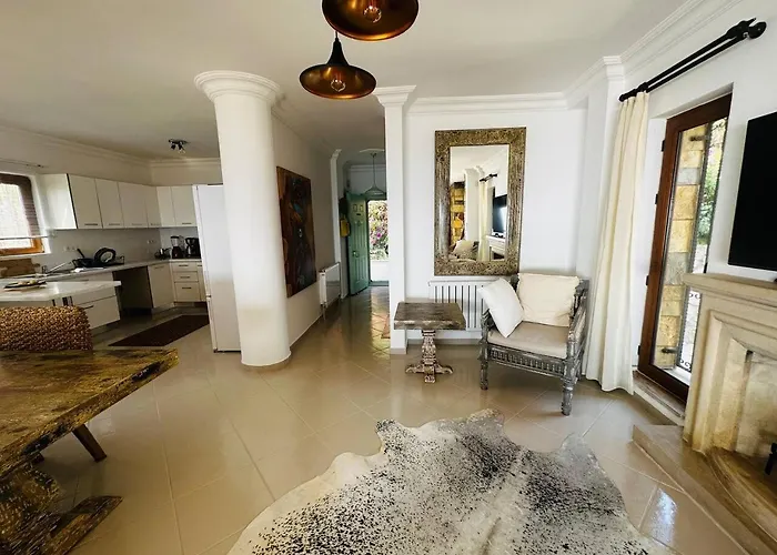 Deniz Manzarali Tas Villa Bodrum