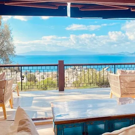 Deniz Manzarali Tas 빌라 Bodrum
