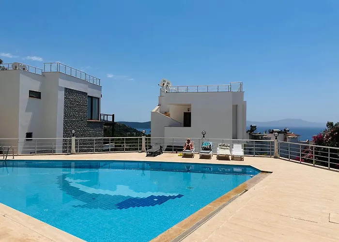 Deniz Manzarali Tas Villa